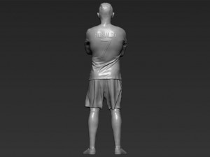 cristiano ronaldo portugal 3d printing ready stl obj 3D 프린트 모델