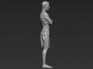 cristiano ronaldo portugal 3d printing ready stl obj 3D 프린트 모델