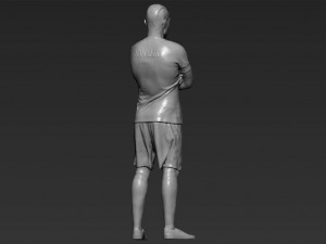 cristiano ronaldo portugal 3d printing ready stl obj 3D 프린트 모델