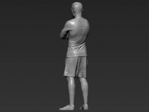 cristiano ronaldo portugal 3d printing ready stl obj 3D 프린트 모델