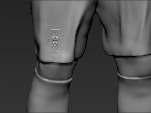 cristiano ronaldo portugal 3d printing ready stl obj 3D 프린트 모델