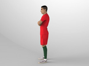 cristiano ronaldo portugal ready for full color 3d printing 3D 프린트 모델