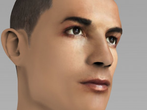 cristiano ronaldo portugal ready for full color 3d printing 3D 프린트 모델