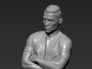 cristiano ronaldo portugal ready for full color 3d printing 3D 프린트 모델