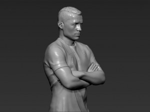 cristiano ronaldo portugal ready for full color 3d printing 3D 프린트 모델