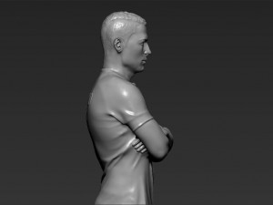 cristiano ronaldo portugal ready for full color 3d printing 3D 프린트 모델