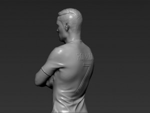 cristiano ronaldo portugal ready for full color 3d printing 3D 프린트 모델