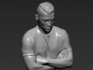 cristiano ronaldo portugal ready for full color 3d printing 3D 프린트 모델