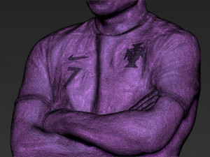 cristiano ronaldo portugal ready for full color 3d printing 3D 프린트 모델