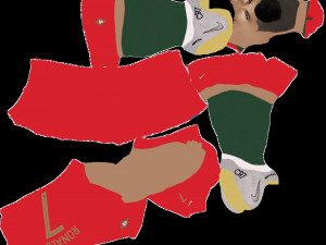 cristiano ronaldo portugal ready for full color 3d printing 3D 프린트 모델