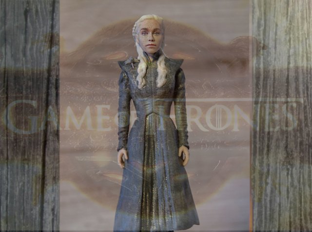 daenerys targaryen ready for full color 3d printing Modello di stampa 3D .c4d .max .obj .3ds .fbx .stl .blend 
