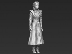 daenerys targaryen 3d printing ready stl obj 3D Print Model