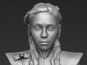daenerys targaryen 3d printing ready stl obj 3D-printmodel