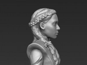 daenerys targaryen 3d printing ready stl obj 3D-printmodel