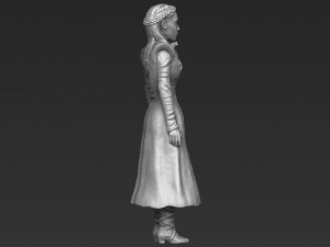 daenerys targaryen 3d printing ready stl obj 3D-printmodel
