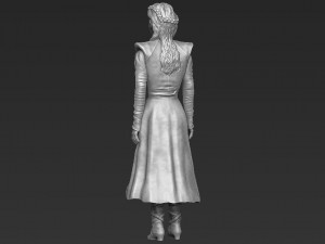 daenerys targaryen 3d printing ready stl obj 3D-printmodel