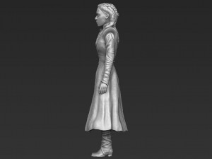 daenerys targaryen 3d printing ready stl obj 3D-printmodel