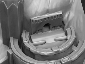 helms deep 3d printing ready stl obj Model Cetak 3D