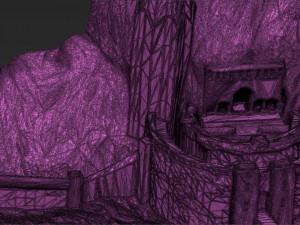 helms deep 3d printing ready stl obj Model Cetak 3D