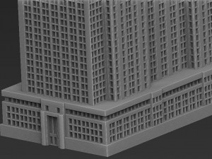 empire state building 3d printing ready stl obj formats 3D Print Model