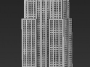 empire state building 3d printing ready stl obj formats 3D Print Model