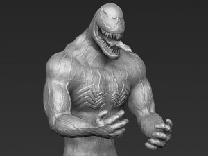 venom 3d printing ready stl obj 3D Принт Модель