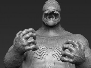 venom 3d printing ready stl obj 3D Принт Модель