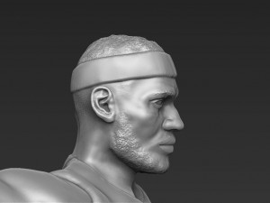 lebron james 3d printing ready stl obj 3D Print Model