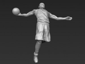 lebron james 3d printing ready stl obj 3D Print Model