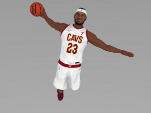 lebron james ready for full color 3d printing 3D Print Model