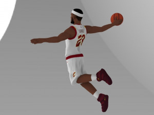 lebron james ready for full color 3d printing Modelo de Impressão 3D