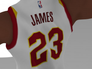 lebron james ready for full color 3d printing Modelo de Impressão 3D