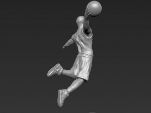 lebron james ready for full color 3d printing Modelo de Impressão 3D