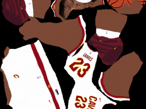 lebron james ready for full color 3d printing Modelo de Impressão 3D
