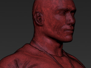 dwayne the rock johnson fast and furious 3d printing ready stl obj 3D Print Model
