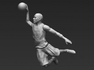 michael jordan 3d printing ready stl obj 3D Print Model