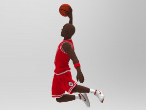 michael jordan ready for full color 3d printing 3D Принт Модель