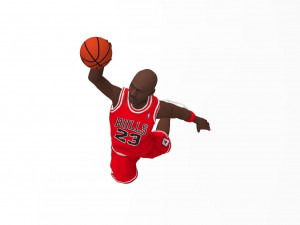 michael jordan ready for full color 3d printing 3D Принт Модель