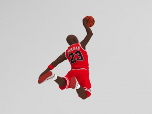 michael jordan ready for full color 3d printing 3D Принт Модель