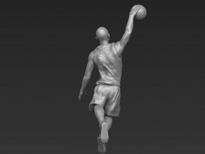 kobe bryant 3d printing ready stl obj 3D-printmodel