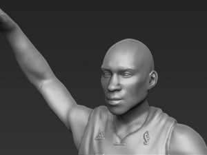 kobe bryant 3d printing ready stl obj 3D-printmodel