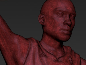 kobe bryant 3d printing ready stl obj 3D-printmodel