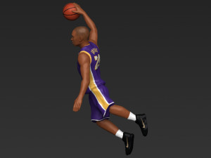 kobe bryant ready for full color 3d printing Model do druku 3D