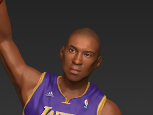 kobe bryant ready for full color 3d printing Model do druku 3D