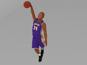 kobe bryant ready for full color 3d printing Model do druku 3D