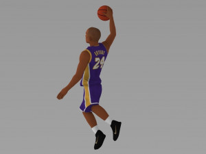 kobe bryant ready for full color 3d printing Model do druku 3D
