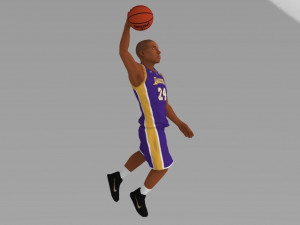 kobe bryant ready for full color 3d printing Model do druku 3D