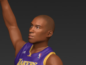 kobe bryant ready for full color 3d printing Model do druku 3D