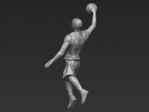 kobe bryant ready for full color 3d printing Model do druku 3D