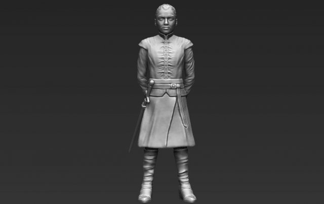 arya stark 3d printing ready stl obj 3D-Druckmodell .c4d .max .obj .3ds .fbx .stl .blend 